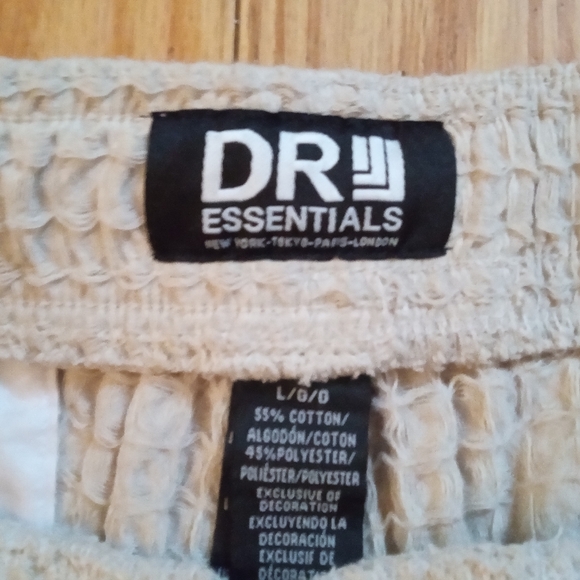 DR essentials waffle cut draw stream shorts size large great condition - Picture 2 of 6